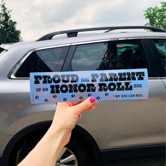 Proud Dog Parent Bumper Sticker