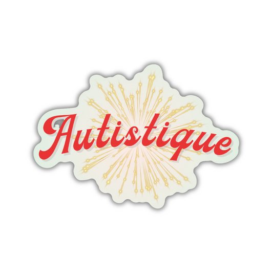 Autistique Die Cut Vinyl Sticker | Weatherproof Decal